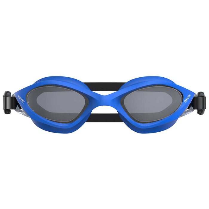 Swimming Goggles Viper Blue-Black Smoked Lenses Seac 152-72BN