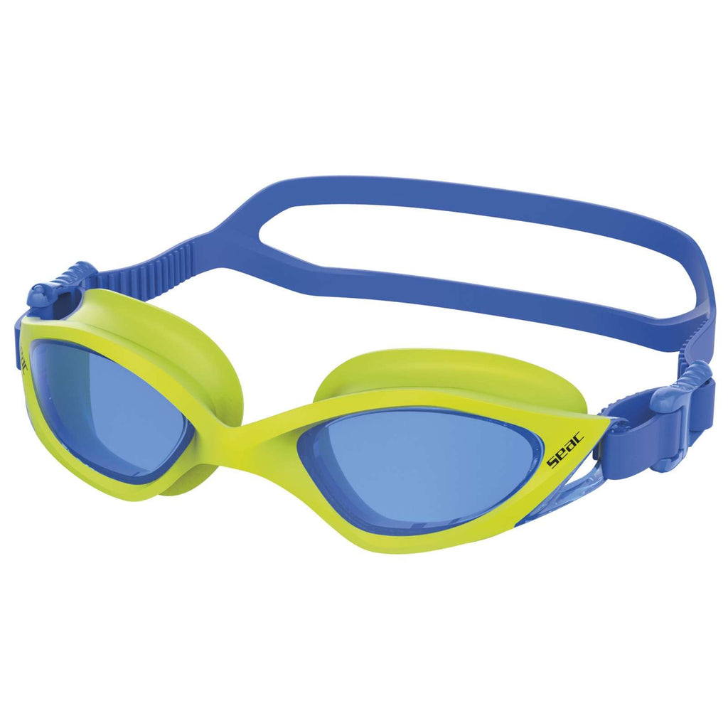 Swimming Goggles Viper Lime-Blue Lenses Seac 152-72LAZ