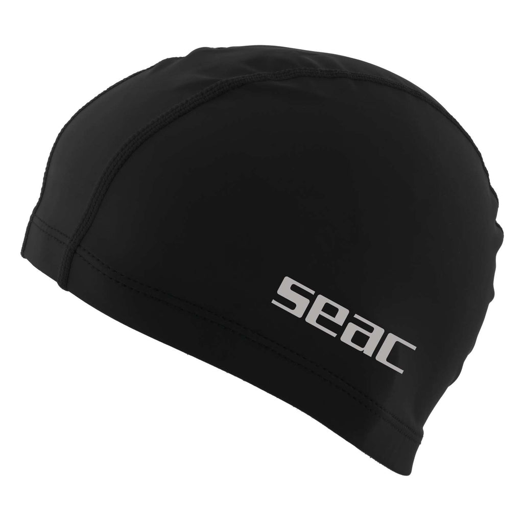 Swimming Cap Comfort High Stretch Black Seac 152-80N