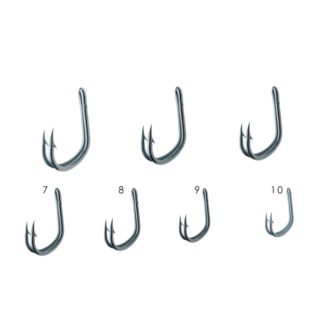 Double Fishing Hooks SS880 Stainless Steel №8 5pcs Expert Predator 15415