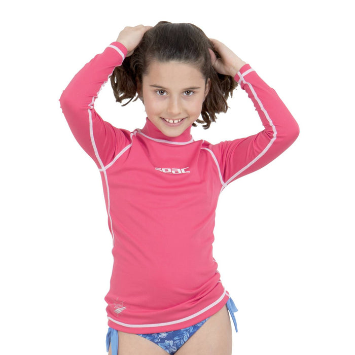 Rash Guard T-Sun Long Kids Girl Pink 3 Years Seac 155-13-3