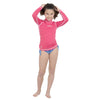 Rash Guard T-Sun Long Kids Girl Pink 7 Years Seac 155-13-7