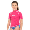 Rash Guard T-Sun Short Kids Girl Pink 11 Years Seac 155-21-11
