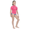 Rash Guard T-Sun Short Kids Girl Pink 7 Years Seac 155-21-7