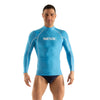 Rash Guard Raa Lange Evo Man Licht-Blauw M Seac 155-29-M