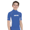 Rash Guard Raa Korte Kinderen Evo Blauw 6 Jaar Seac 155-4-6