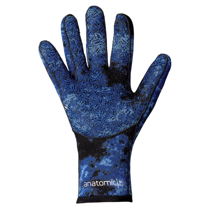 Gloves Anatomic Camo Blue 3,5mm M Seac 16-2-M