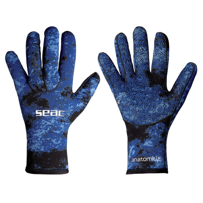 Gloves Anatomic Camo Blue 3,5mm XL Seac 16-2-XL
