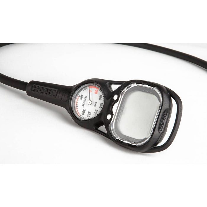 Console Screen Black Pressure Gauge Bar Seac 160-12