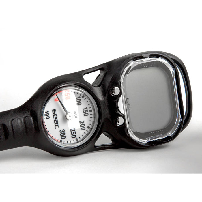 Console Screen Black Pressure Gauge Bar Seac 160-12
