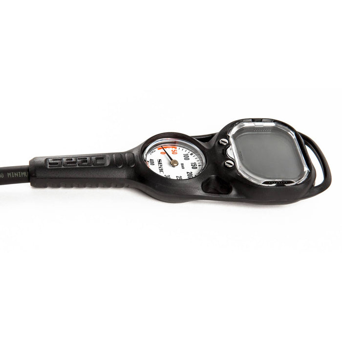 Console Screen Black Pressure Gauge Bar Seac 160-12