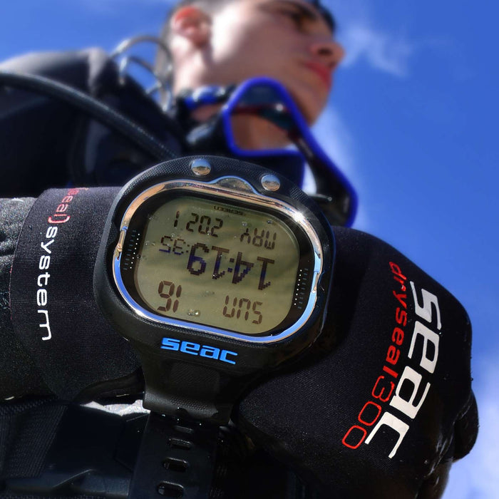 Computer Schermo Nero-Blu Seac 160-8NB