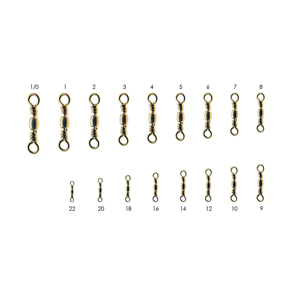 Swivels Without Snap 12pcs Gold №6 Expert Predator 16060
