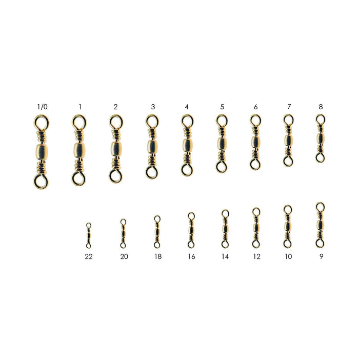 Swivels Without Snap 12pcs Gold №7 Expert Predator 16070