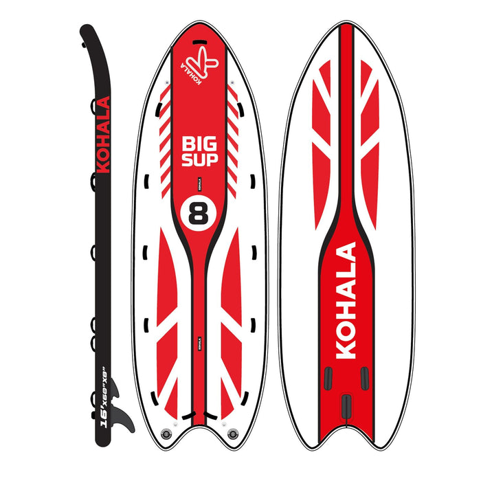 Paddle Surfboard Big Sup 16' One Layer 1300l Kohala 1655