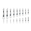 Swivels With Interlock 12pcs Black №1 Expert Predator 16722