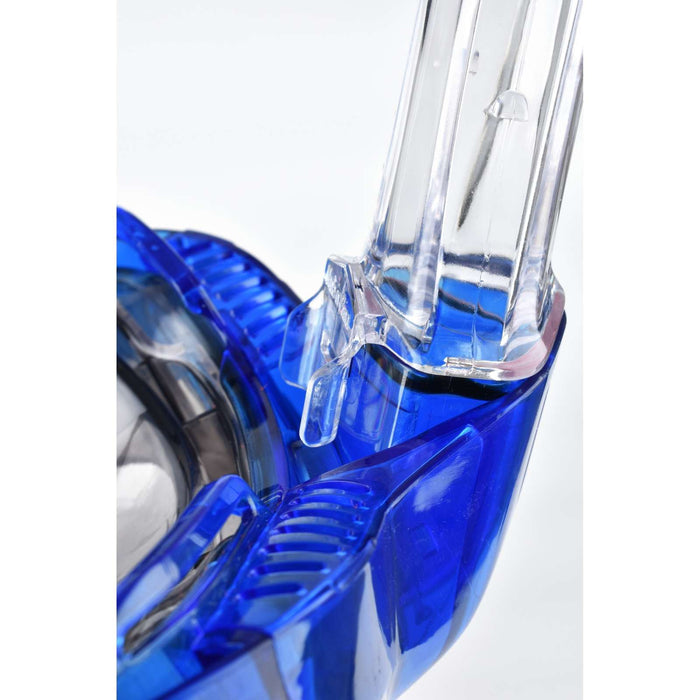 Snorkeling Full Face Mask Magica Grey-Blue-Orange S-M Seac 170-10BO-SLT