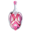 Snorkeling Full Face Mask Magica White-Pink S-M Seac 170-10WP-SLT