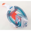 Snorkeling Full Face Mask Magica White-Blue-Orange XS-S Seac 170-14WO-SLT