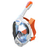 Snorkeling Full Face Mask Magica White-Blue-Orange XS-S Seac 170-14WO-SLT