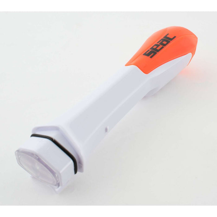 Snorkeling Full Face Mask Magica White-Blue-Orange XS-S Seac 170-14WO-SLT