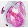 Snorkeling Full Face Mask Magica White-Pink XS-S Seac 170-14WP-SLT