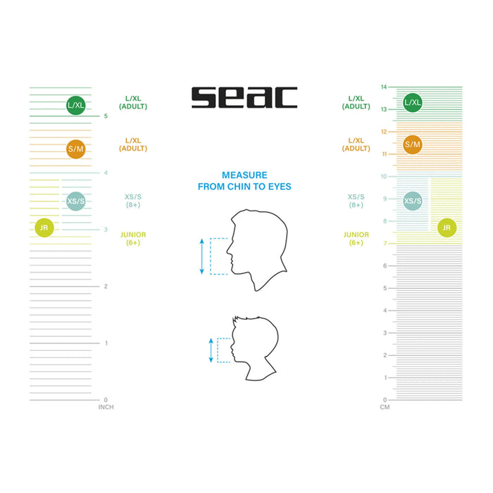 Full Face Snorkeling Mask SEAC Libera Junior