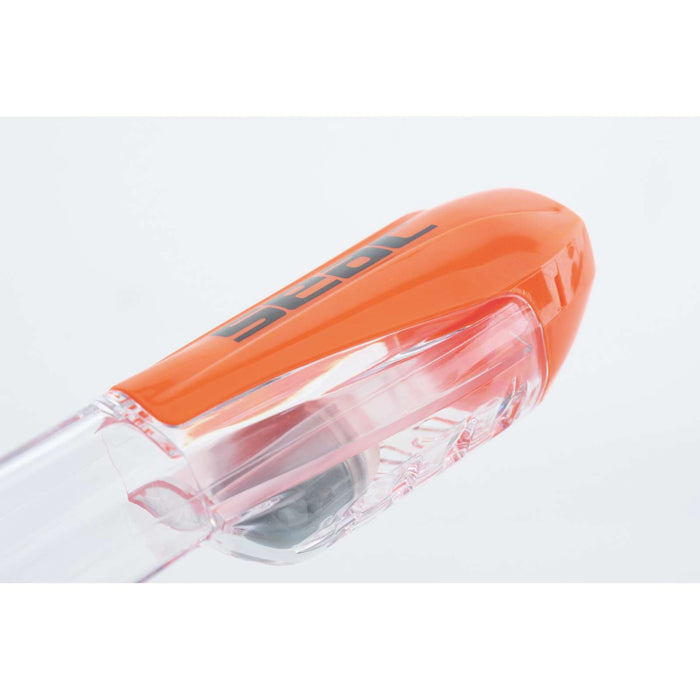 Snorkeling Full Face Mask Libera Aquamarine-Orange XS-S Seac 170-7AO-SKL