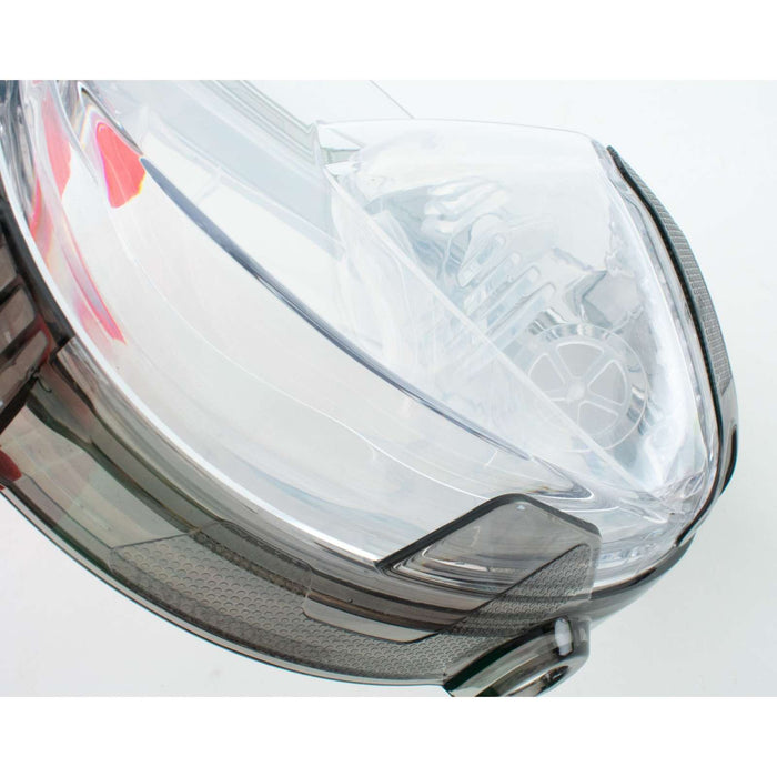 Snorkeling Full Face Mask Libera Black-Orange XS-S Seac 170-7NO-SKL