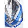 Snorkeling Full Face Mask Magica Grey-Blue-Orange L-XL Seac 170-9BO-SLT