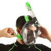 Snorkelmasker met Volledige Gezicht Magica Grijs-Doorzichtig-Limoen L-XL Seac 170-9FL-SLT