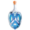Snorkeling Full Face Mask Magica White-Blue-Orange L-XL Seac 170-9WO-SLT