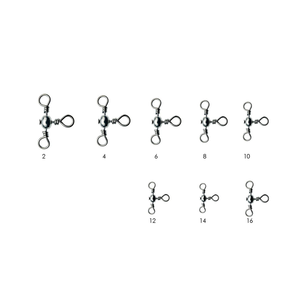 Triple Simple Swivels 12pcs №16 Expert Predator 17783