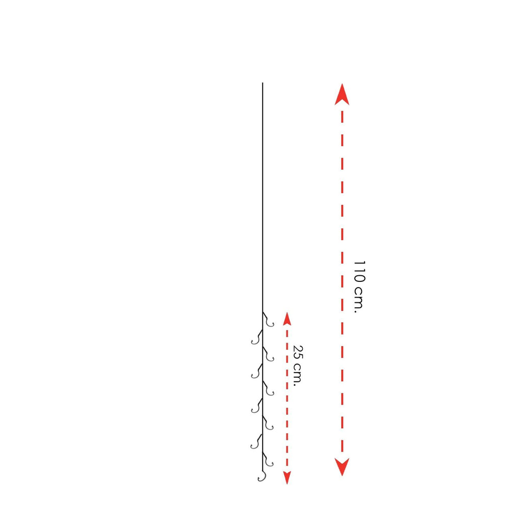 Blanket zee rigs 10 haken Maat 10 Expert Predator 1910810