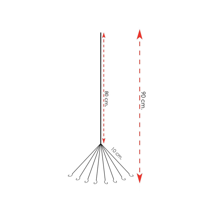 Armaduras de clúster para pesca de lubinas Tamaño 5 Expert Predator 1971005