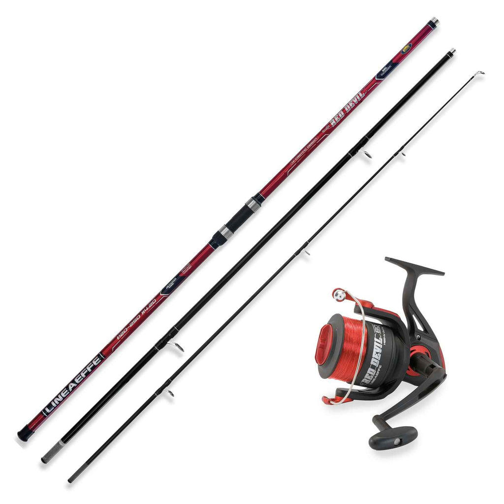 Hengelcombinatie Red Devil Reel S80 4,20m Lineaeffe 2015391