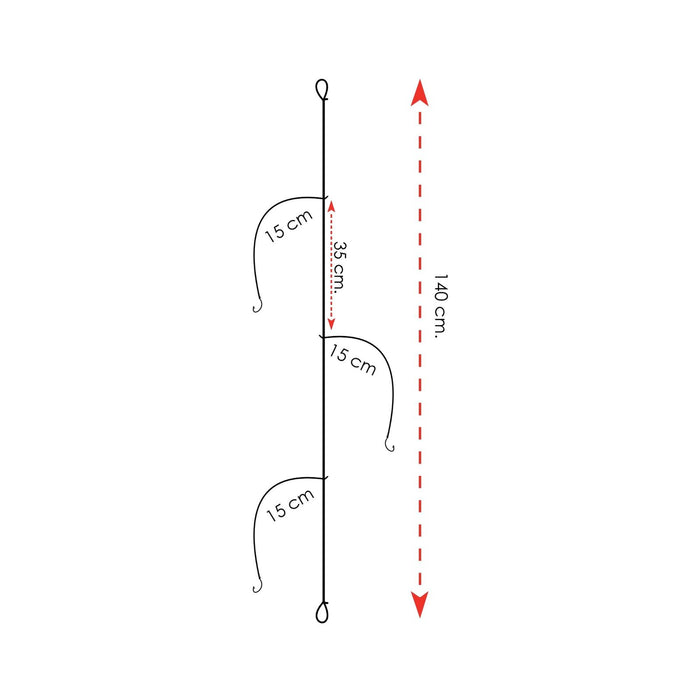 Ready Rigs 3 Hooks Size 6 Expert Predator 2046006