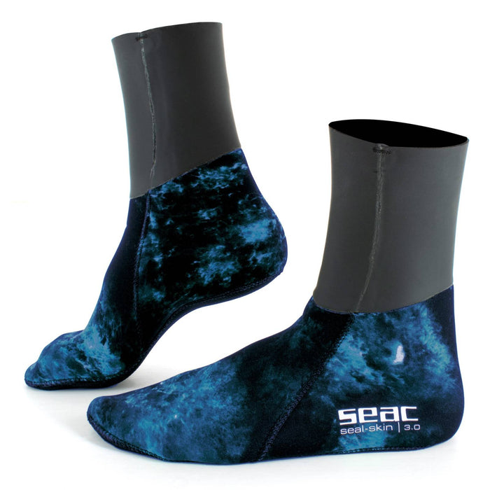 Socks Seal Skin Camo-Blue 3mm M Seac 21-9-M