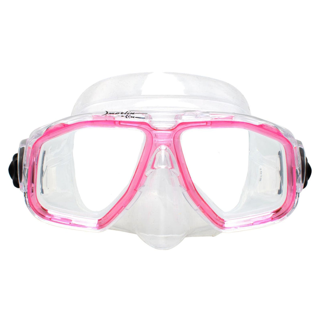 Snorkeling Mask Junior Kids Pink-Clear Marlin 213134