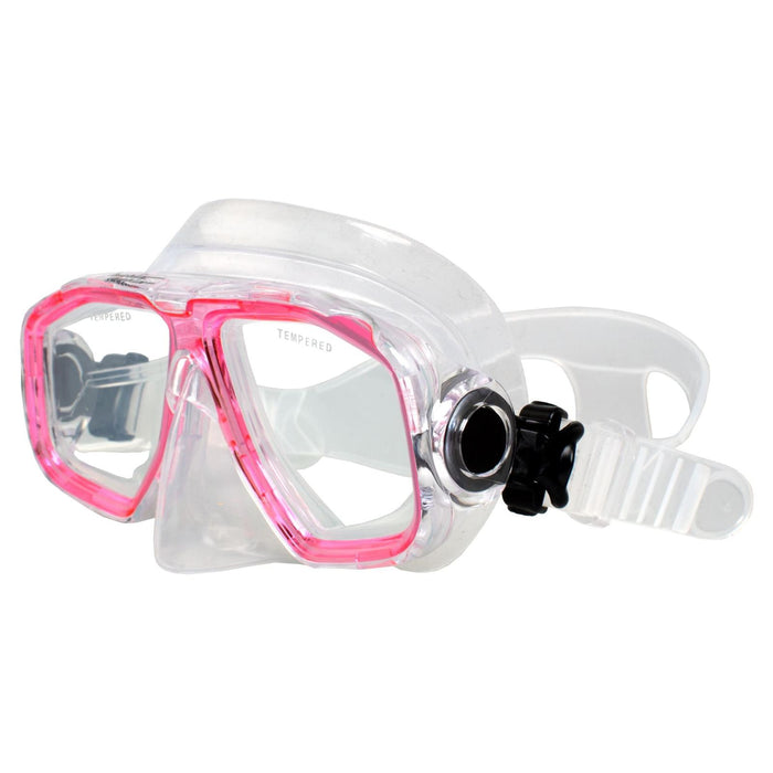Snorkeling Mask Junior Kids Pink-Clear Marlin 213134