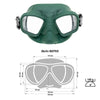 Spearfishing Mask Matrix Green Marlin 213171