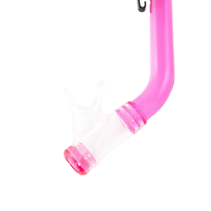 Snorkel Tube Junior Kids Pink-Clear Marlin 213175