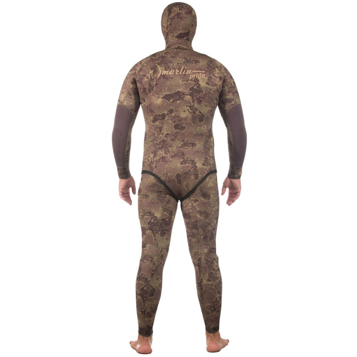 Spearfishing Full Wetsuit Pride Man 5mm Olive-Camo Size LX Marlin 213584
