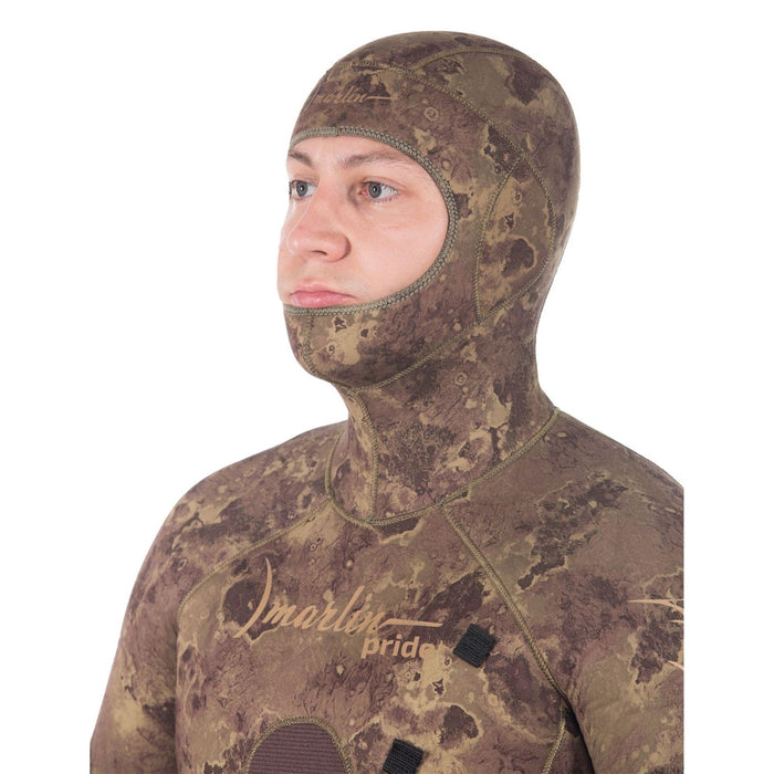 Spearfishing Full Wetsuit Pride Man 5mm Olive-Camo Size LX Marlin 213584