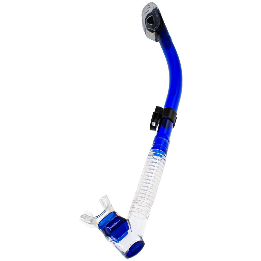 Snorkel Tube Dry Lux Blue-Clear Marlin 214040