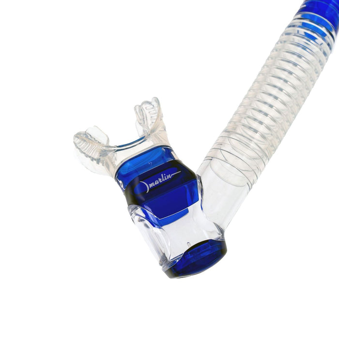 Snorkel Tube Dry Lux Blue-Clear Marlin 214040