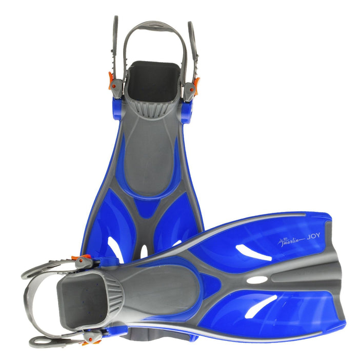 Schnorchelfins Joy Kinder Blau Größe L-XL-32-37 Marlin 214161
