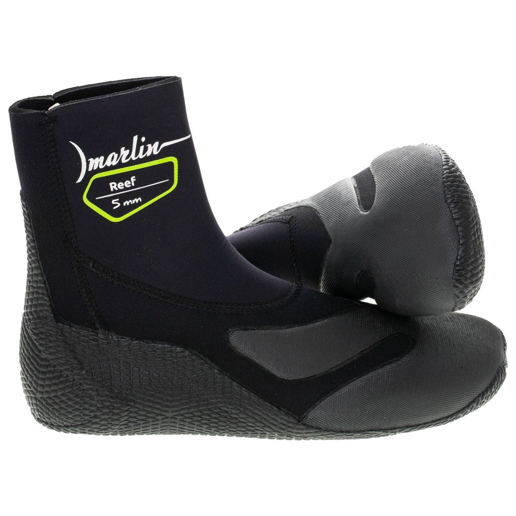 Tauchschuhe Reef 2.0 5mm Schwarz Größe XXXL Marlin 215502