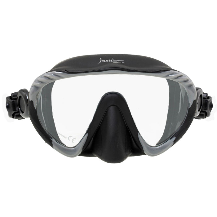 Spearfishing Mask Raptor Grey-Black Marlin 216278