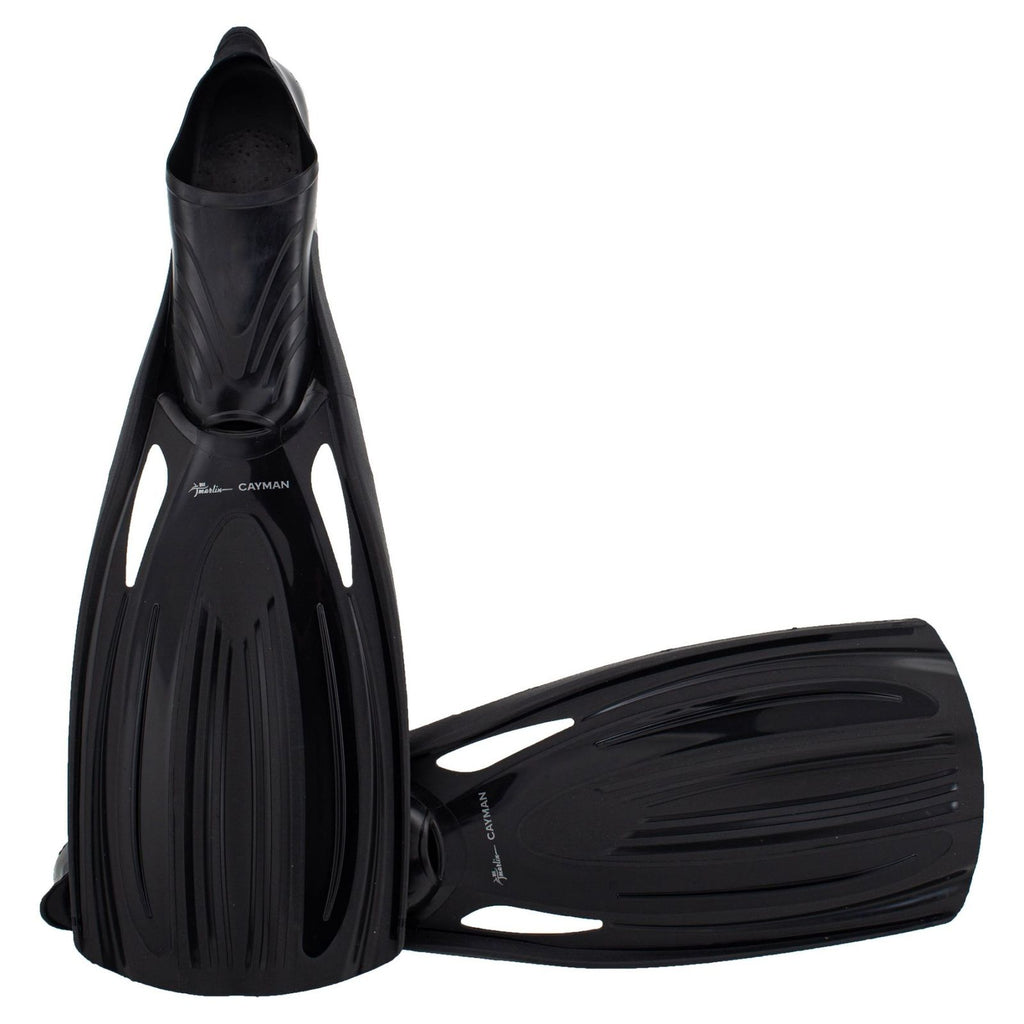 Płetwy do snorkelingu Cayman Full Foot Czarne Rozmiar M-42-43 Marlin 216299
